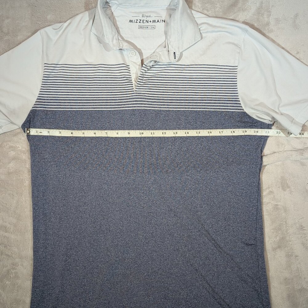 Mizzen+Main Phil Mickelson Performance Golf Polo Mens Medium Performance Stretch - Picture 6 of 9